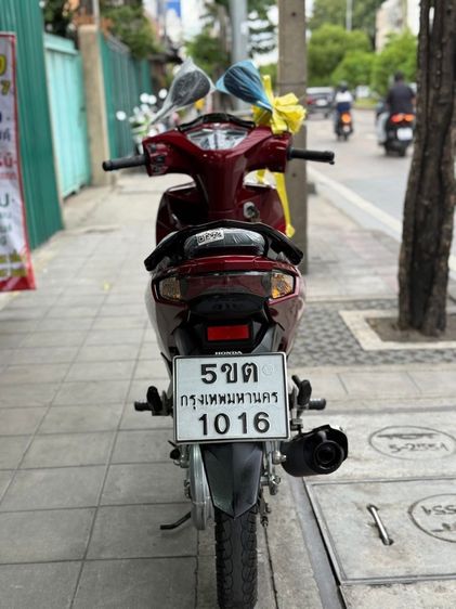 Wave125i สตาทมือ สีแดง ปี65 รถบ้านมือเดียว รูปที่ 15