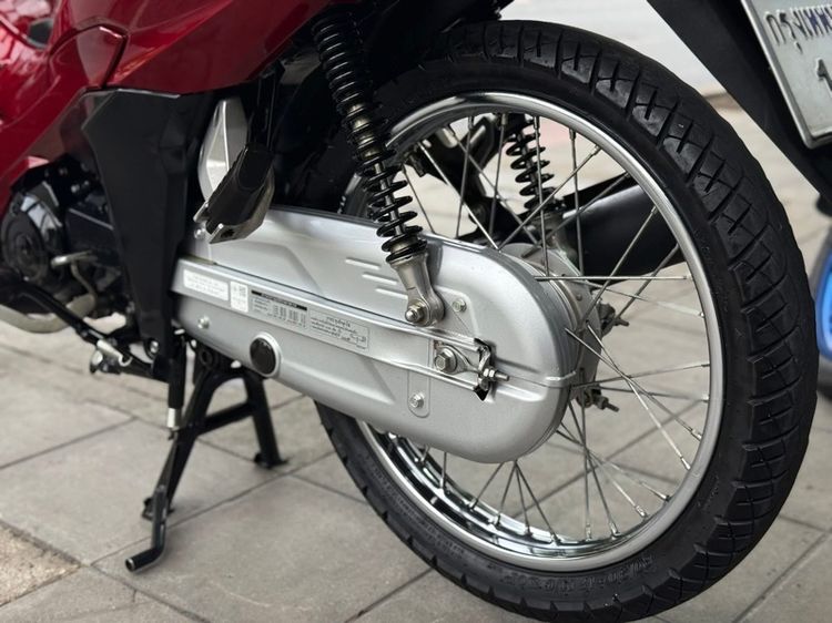 Wave125i สตาทมือ สีแดง ปี65 รถบ้านมือเดียว รูปที่ 6