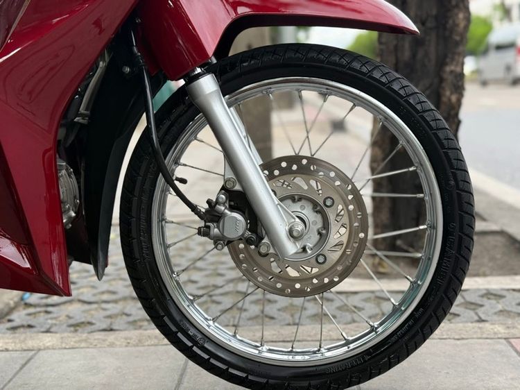 Wave125i สตาทมือ สีแดง ปี65 รถบ้านมือเดียว รูปที่ 9