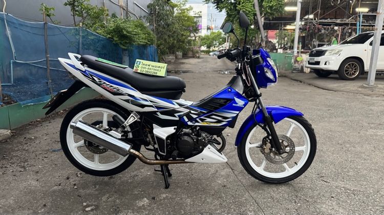 HONDA Sonic 125 คาร์บูเกียร์สตาร์ทเท้า เครื่องดีสีสวยต้องมาดูของจริงมีสถานที่ให้ทดลองขับขี่ก่อนซื้อ รูปที่ 2