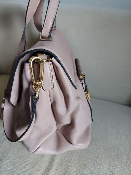 กระเป๋าถือ Miu Miu สีชมพูอ่อน รูปที่ 3