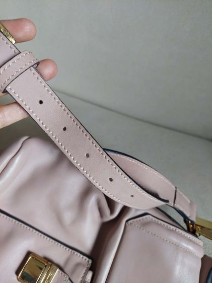 กระเป๋าถือ Miu Miu สีชมพูอ่อน รูปที่ 11