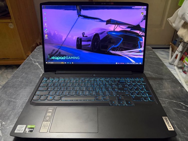 ไม่ใช่ 16 กิกะไบต์ วินโดว์ อื่นๆ ขาย Note Book LENOVO IDEAPAD GAMING 3 15IMH05 81Y400WBTW I5-10300H Ram 16gb GTX 1650 4 GB GDDR6 512gb SSD M.2 สภาพสวยๆ เลยครับผม