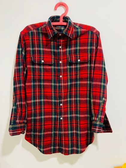 แดง อื่นๆ แขนยาว อื่นๆ เสื้อเชิ้ต POLO by Ralph Lauren แท้ 💯 size M ขนาด อก 22.5 ยาว 29 นิ้ว สภาพใหม่มาก ดีเทลดีลายสวย เนื้อผ้าบางใส่ดีมากนิ่มใส่สบาย
