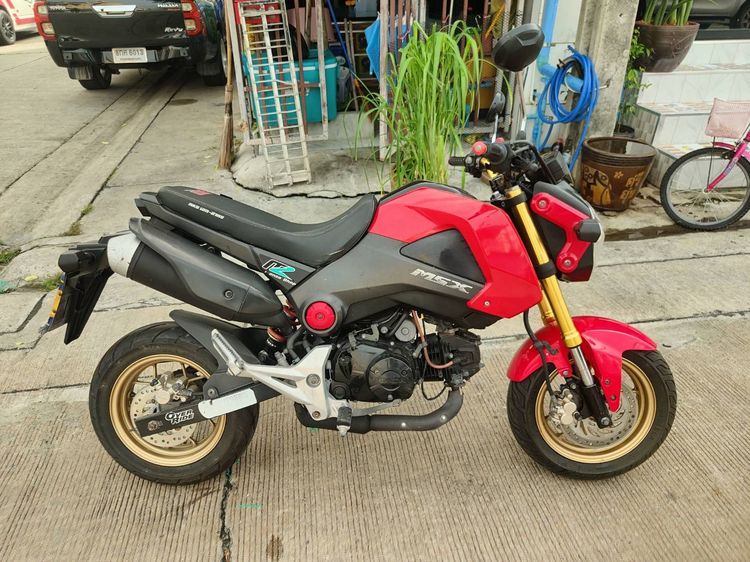 🛵ยังไงก็ขาย MSX125 ปี 58(งดต่อ) เครื่องดี สีสวย สตาร์ทมือ รถบ้านพร้อมใช้งาน เปลี่ยนน้ำมันเครื่องฟรี ส่งฟรี30กิโล รูปที่ 3