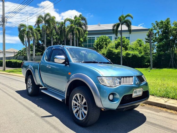 Mitsubishi Triton 2008 2.5 GLX Plus Pickup ดีเซล เกียร์อัตโนมัติ ฟ้า รูปที่ 4
