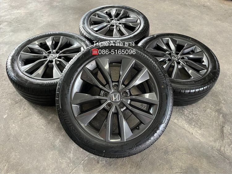 ✨ล้อแม็ก✨Honda HRV RS รุ่นใหม่ ขอบ 18 พร้อมยาง 225-50-18 Bridgestone ปี 22