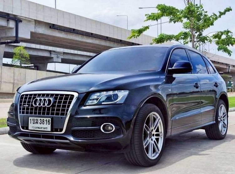 Audi Audi Q5  2011 2.0 TFSI Quattro 4WD Utility-car เบนซิน ไม่ติดแก๊ส เกียร์อัตโนมัติ ดำ