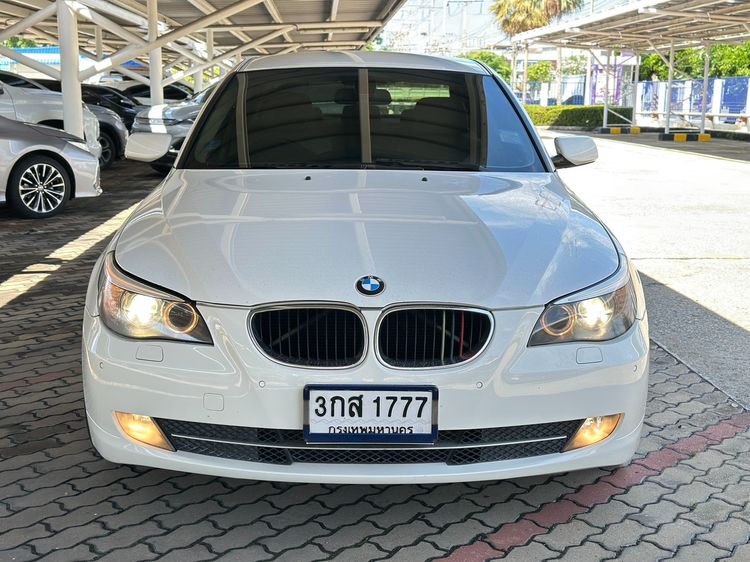 BMW Series 5 2010 520d Sedan ดีเซล ไม่ติดแก๊ส เกียร์อัตโนมัติ ขาว