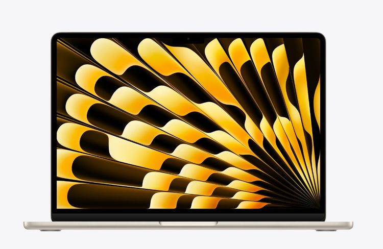 Apple ใช่ 16 กิกะไบต์ แมค โอเอส Macbook Air M5 13 นิ้ว  (RAM 16GB - SSD 512GB) สี Star Light ของใหม่ยังไม่แกะ ประกันยังไม่เดิน