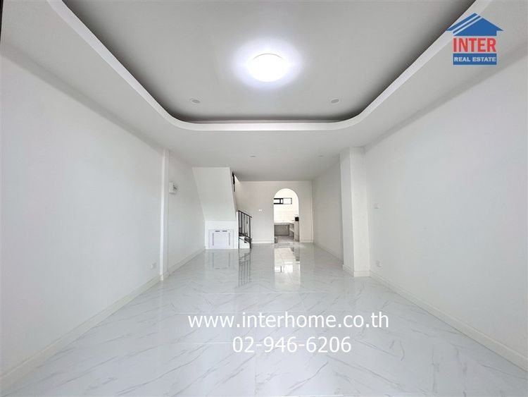 ทาวน์เฮ้าส์ 2 ชั้น 17 ตร.ว. หมู่บ้านสินธร แฮปปี้แลนด์ ใกล้เดอะมอลล์บางกะปิ ซอย17 ถนนแฮปปี้แลนด์1 ถนนลาดพร้าว ถนนนวมินทร์ เขตบางกะปิ กรุงเทพ รูปที่ 3
