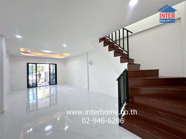 ทาวน์เฮ้าส์ 2 ชั้น 17 ตร.ว. หมู่บ้านสินธร แฮปปี้แลนด์ ใกล้เดอะมอลล์บางกะปิ ซอย17 ถนนแฮปปี้แลนด์1 ถนนลาดพร้าว ถนนนวมินทร์ เขตบางกะปิ กรุงเทพ รูปที่ 4