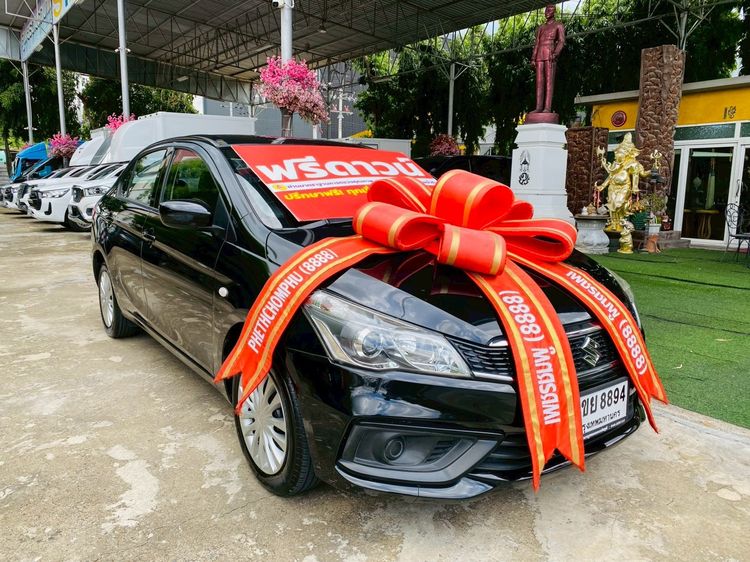 Suzuki Ciaz 2020 1.2 GL Sedan เบนซิน ไม่ติดแก๊ส เกียร์อัตโนมัติ ดำ รูปที่ 3