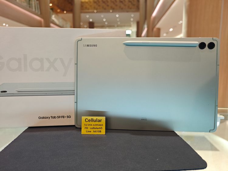 Samsung 128 GB Tab S9 Fe Plus 5G 128GB สภาพสวย เครื่องไทย ครบกล่อง
