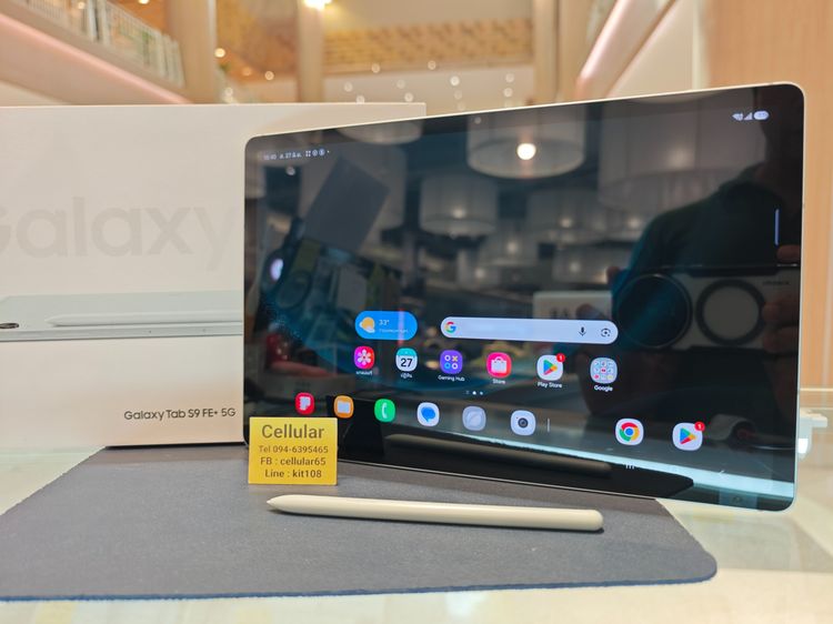 Tab S9 Fe Plus 5G 128GB สภาพสวย เครื่องไทย ครบกล่อง รูปที่ 2