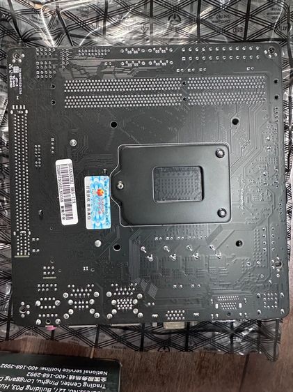 itx เมนบอร์ดเล็ก 17x17cm intelGen4 ที่ใส่ M.2 Nvme และ wifi NGFF ได้ Chip B85 LGA1150 DDR3 ของใหม่ รูปที่ 2