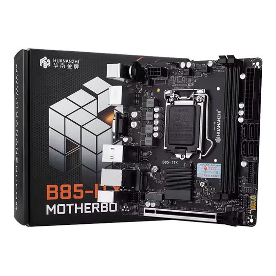 itx เมนบอร์ดเล็ก 17x17cm intelGen4 ที่ใส่ M.2 Nvme และ wifi NGFF ได้ Chip B85 LGA1150 DDR3 ของใหม่ รูปที่ 6