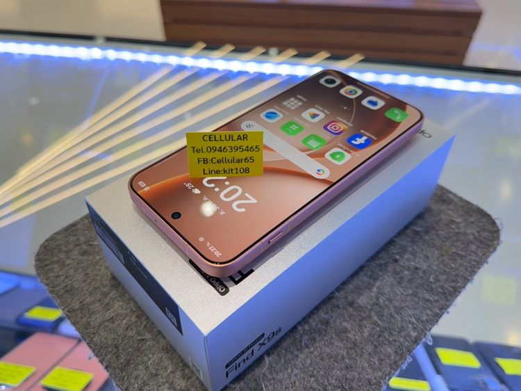 OPPO Find X9s 256GB ประกันศูนย์ไทย11เดือนกว่า ไร้รอย ครบกล่อง รูปที่ 6