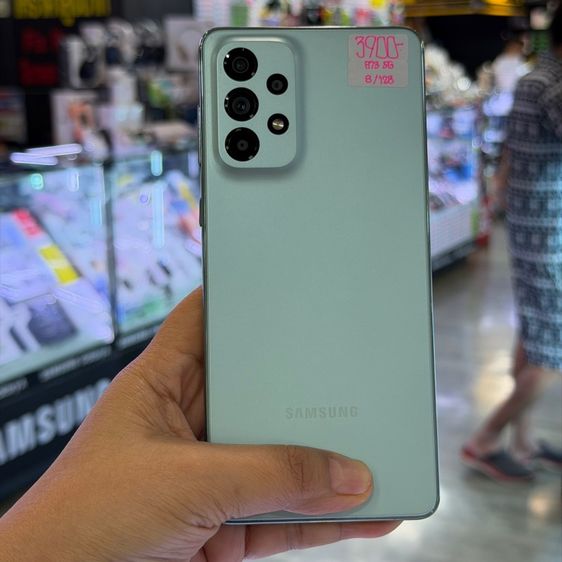 Samsung A73 5G สีเขียว เครื่องศูนย์ สภาพสวย จอ6.7นิ้ว แรม8รอม128 Snap778G กล้อง108ล้าน(4ตัว)😍😍 รูปที่ 2