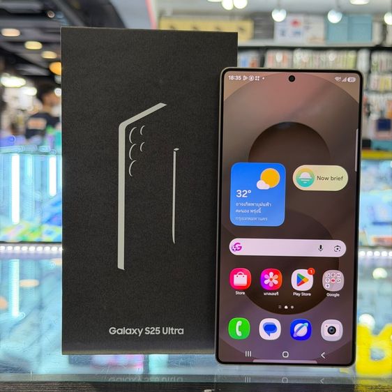 Galaxy S25 Ultra 256 GB Samsung S25 Ultra Titanium Gray เครื่องศูนย์ สภาพสวยมาก จอ6.9นิ้ว แรม12รอม256 Snap8 Elite กล้อง200ล้าน(4ตัว) ครบยกกล่อง🔥🔥