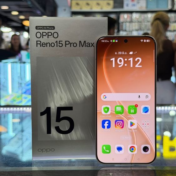 อื่นๆ 512 GB OPPO Reno15 Pro Max สีทอง(Aura Gold) เครื่องศูนย์ สภาพสวยมากๆ ประกันศูนย์ยาวๆ ครบยกกล่อง🔥🔥