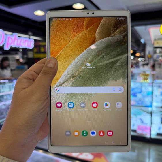 32 GB Samsung Tab A7 Lite LTE ใส่ซิม(CellularและWiFi) สีขาว เครื่องศูนย์ สภาพสวยมาก จอ8.7นิ้ว แรม3รอม32 🔥🔥
