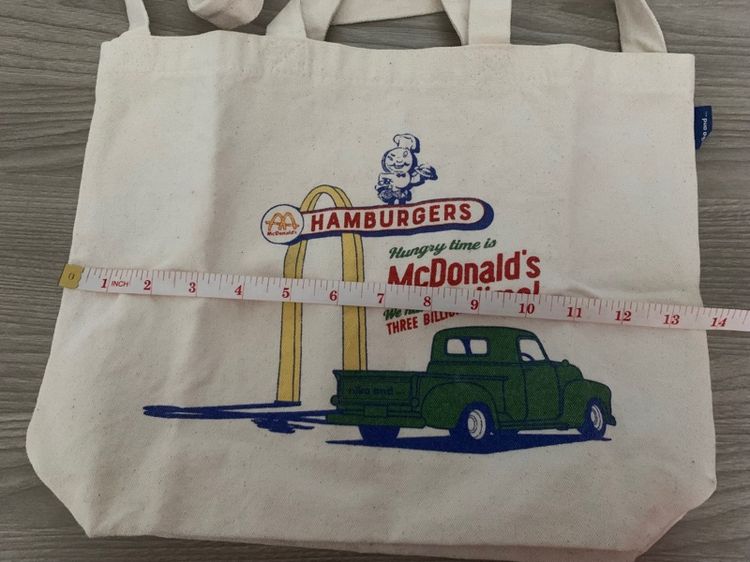 กระเป๋าผ้าสะพายจาก McDonald’s แท้ค่ะ รูปที่ 5