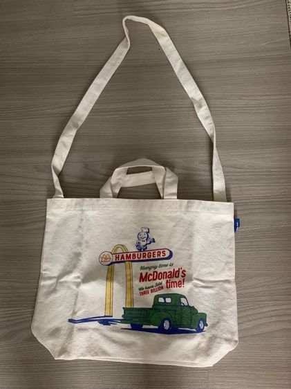 ไม่ระบุ กระเป๋าผ้าสะพายจาก McDonald’s แท้ค่ะ
