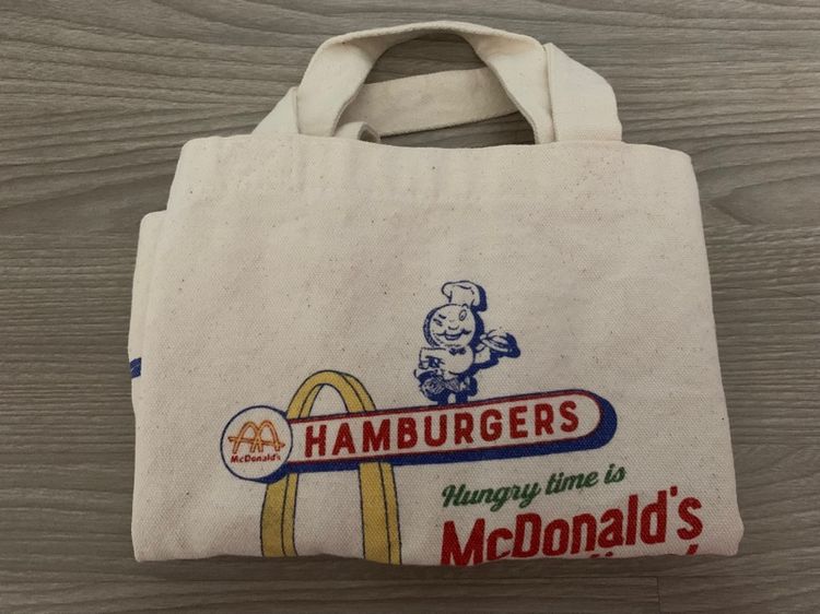 กระเป๋าผ้าสะพายจาก McDonald’s แท้ค่ะ รูปที่ 7