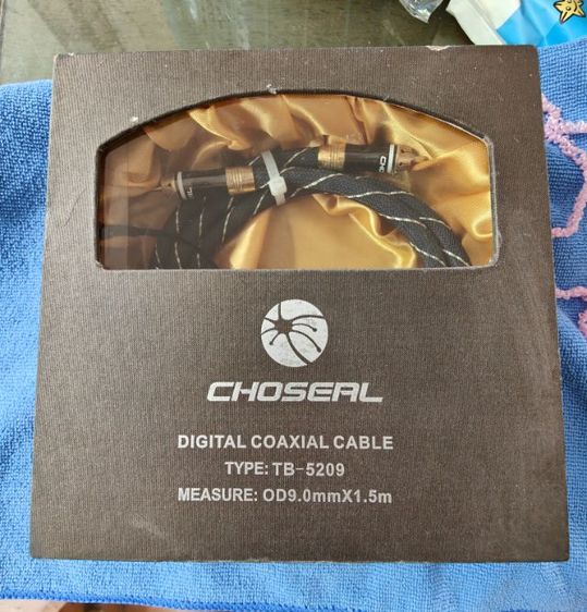สาย Digital Coaxial แบรนด์ Choseal รุ่น TB-5209