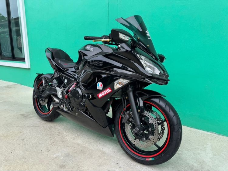 Kawasaki Ninja650 สีดำ ปี2017 วิ่ง 899 โล  รูปที่ 2