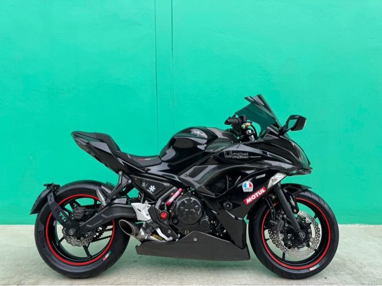 Kawasaki Ninja650 สีดำ ปี2017 วิ่ง 899 โล 