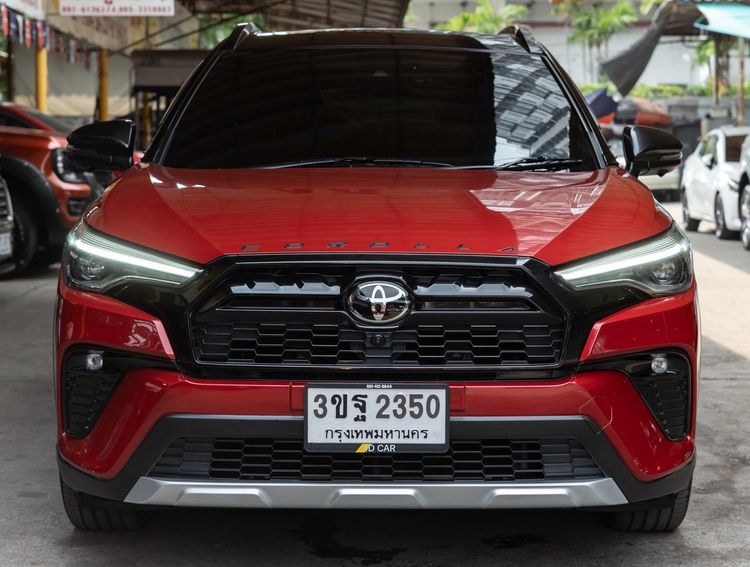 Toyota Corolla Cross 2022 1.8 Hybrid Premium Safety GR Sport Utility-car ไฮบริด ไม่ติดแก๊ส เกียร์อัตโนมัติ แดง รูปที่ 2