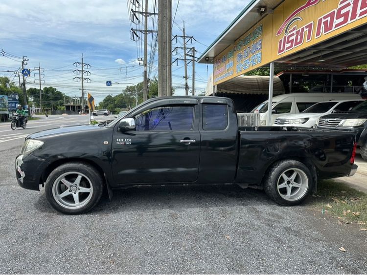 Toyota Hilux Vigo 2005 3.0 G Pickup ดีเซล ไม่ติดแก๊ส เกียร์ธรรมดา ดำ รูปที่ 4