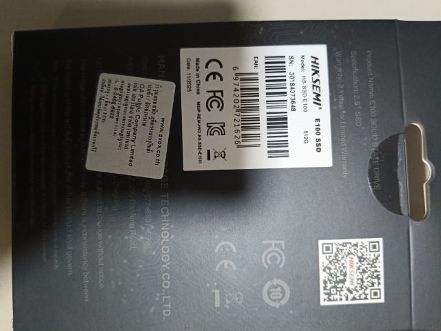 512 GB SSD SATA HIKSEMI WAVE (S) รูปที่ 2