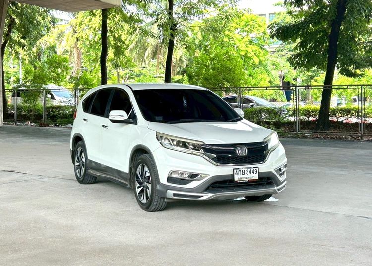 Honda CR-V 2015 2.4 EL 2WD Utility-car เบนซิน ไม่ติดแก๊ส เกียร์อัตโนมัติ ขาว รูปที่ 3