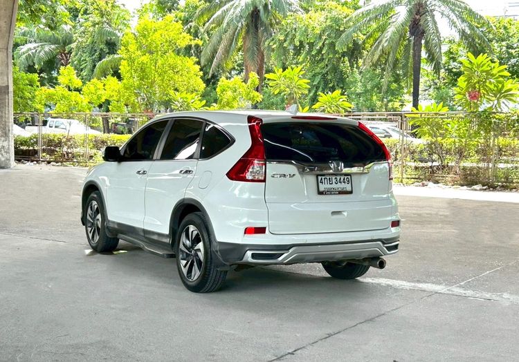 Honda CR-V 2015 2.4 EL 2WD Utility-car เบนซิน ไม่ติดแก๊ส เกียร์อัตโนมัติ ขาว รูปที่ 4