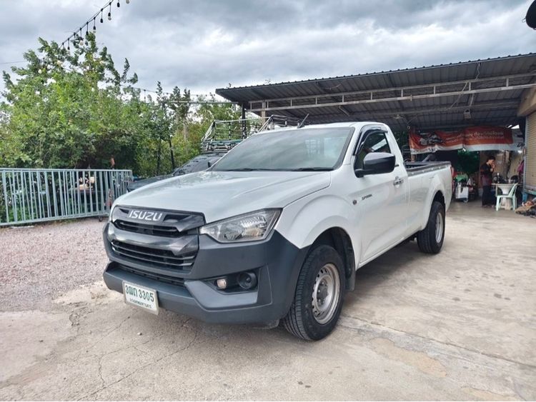 รถ Isuzu D-MAX 1.9 B สี ขาว