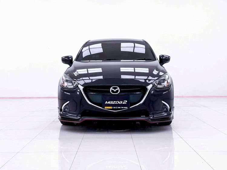 Mazda Mazda 2 2019 1.3 High Connect Sedan เบนซิน ไม่ติดแก๊ส เกียร์อัตโนมัติ ดำ รูปที่ 4