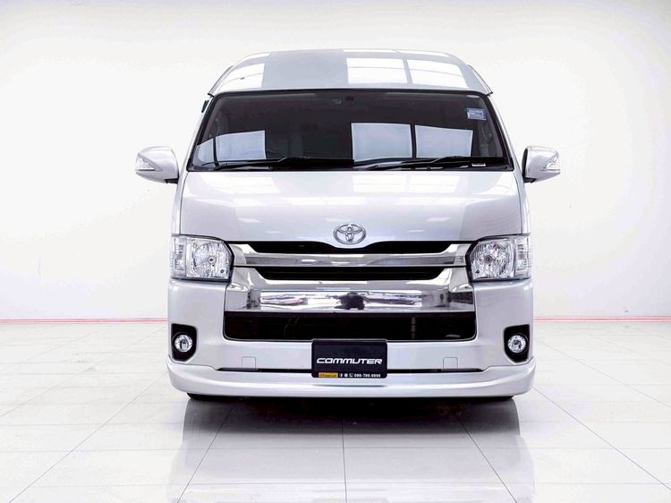Toyota Commuter 2012 2.5 Van ดีเซล ไม่ติดแก๊ส เกียร์ธรรมดา เทา รูปที่ 4