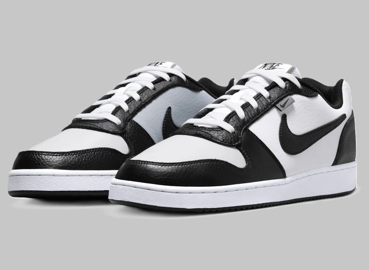 Nike Ebernon Low Top Premium 'White Black รูปที่ 2