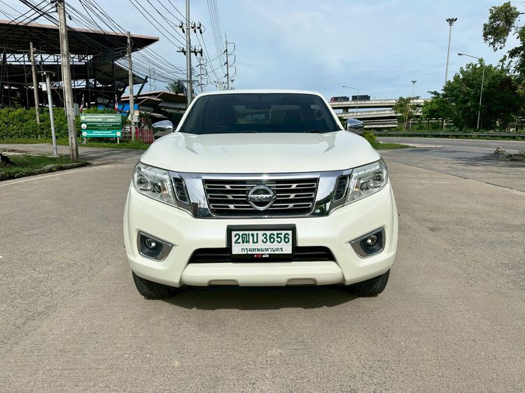 Nissan Navara 2018 2.5 V Pickup ดีเซล ไม่ติดแก๊ส เกียร์อัตโนมัติ ขาว รูปที่ 3