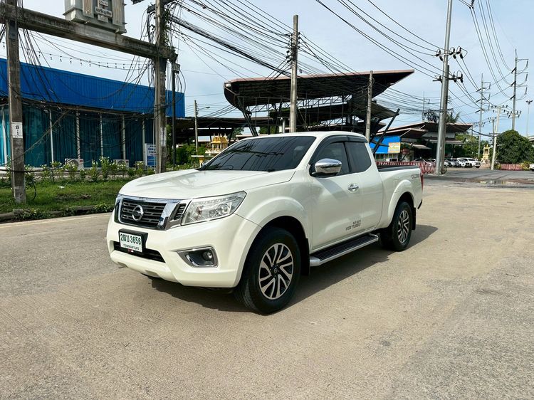 Nissan Navara 2018 2.5 V Pickup ดีเซล ไม่ติดแก๊ส เกียร์อัตโนมัติ ขาว รูปที่ 2