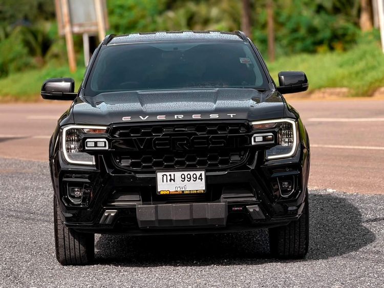 Ford Everest 2025 2.0 Turbo Trend Utility-car ดีเซล ไม่ติดแก๊ส เกียร์อัตโนมัติ ดำ รูปที่ 2