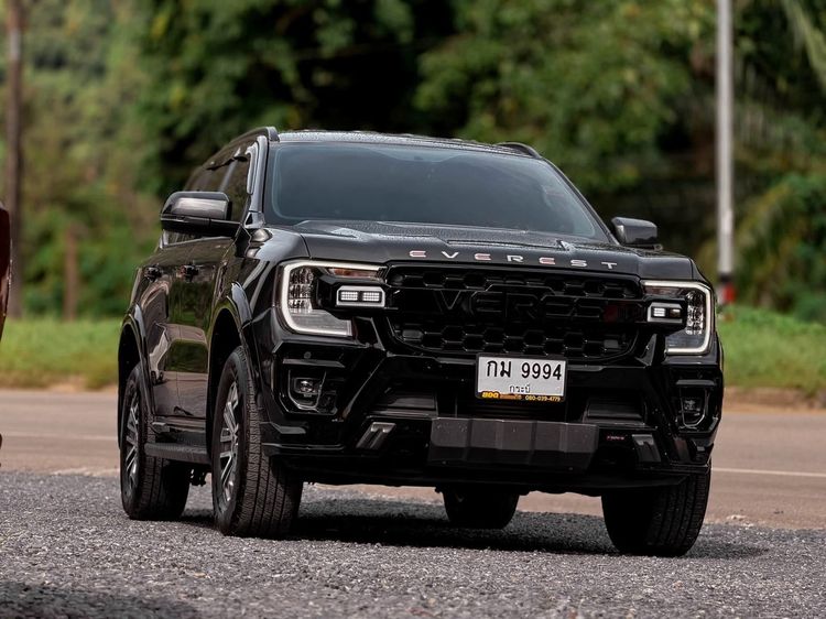 Ford Everest 2025 2.0 Turbo Trend Utility-car ดีเซล ไม่ติดแก๊ส เกียร์อัตโนมัติ ดำ
