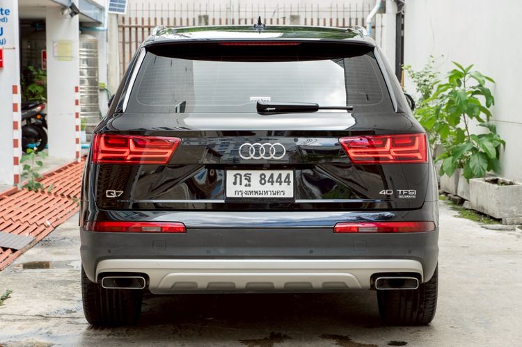 Audi Audi Q7  2018 2.0 TFSI quattro 4WD Utility-car เบนซิน ไม่ติดแก๊ส เกียร์อัตโนมัติ ดำ รูปที่ 4