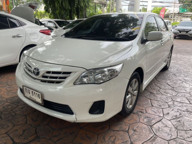 Toyota Altis 2013 1.6 E CNG Sedan เบนซิน NGV เกียร์อัตโนมัติ ขาว รูปที่ 3