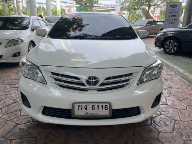 Toyota Altis 2013 1.6 E CNG Sedan เบนซิน NGV เกียร์อัตโนมัติ ขาว รูปที่ 2