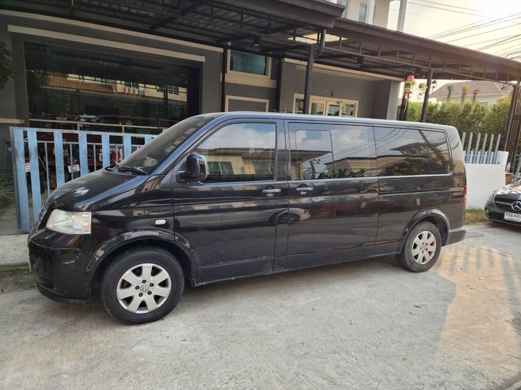 Volkswagen Caravelle 2008 2.5 TDi Van ดีเซล ไม่ติดแก๊ส เกียร์อัตโนมัติ ดำ