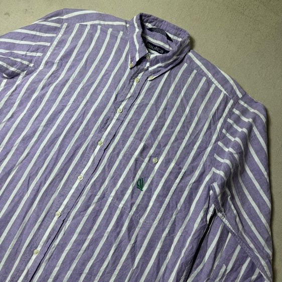 เสื้อเชิ้ต​ Nautica 90s Size L 